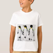 Boys T - Shirt Pinguine (Vorderseite)