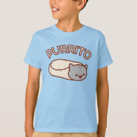 BOY'S T - SHIRT - PURRITO Cat Burrito