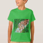 Boys T - Shirt Tiger (Vorderseite)