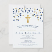 Boys Taufe Einladung (Vorderseite)