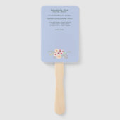 BOYS Taufprogramm Fan - mit Vorlagenfeldern Fächer (Rückseite)