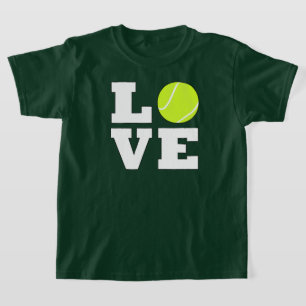 Boys Tennis LIEBE Sports Player T-Shirt