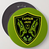 Boys Toy Dart Gun Battle Button (Vorne & Hinten)