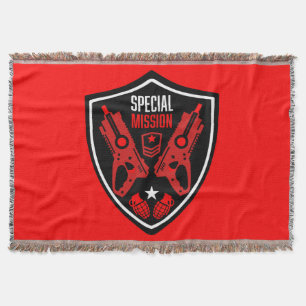 Boys Toy Dart Gun Battle Decke