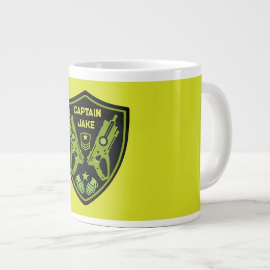 Boys Toy Dart Gun Battle Jumbo-Tasse (Vorderseite Rechts)