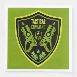 Boys Toy Dart Gun Battle Serviette