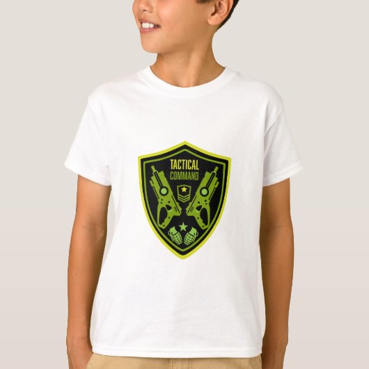 Boys Toy Dart Gun Battle T-Shirt (Vorderseite)