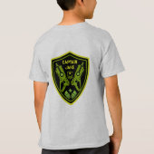 Boys Toy Dart Gun Battle T-Shirt (Rückseite)