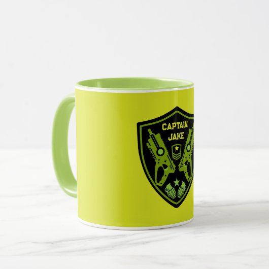 Boys Toy Dart Gun Battle Tasse (Vorderseite Links)