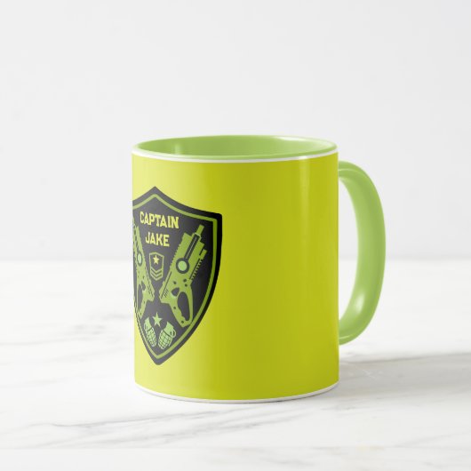 Boys Toy Dart Gun Battle Tasse (VorderseiteRechts)