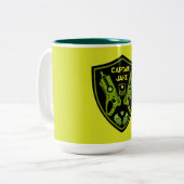 Boys Toy Dart Gun Battle Zweifarbige Tasse (Vorderseite Links)