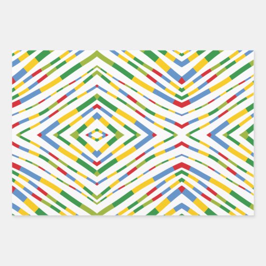 Boys Toys farbenfrohe Transport Kinderpartei Geschenkpapier Set (Vorderseite 3)