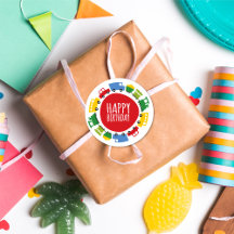 Boys Toys Transport Car Train Happy Birthday Party