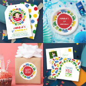 Boys Toys Transport Foto & Happy Birthday Banner