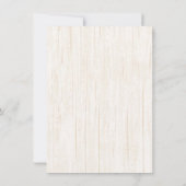 Boys Tribal Antler Fall Baby Shower Einladungen (Rückseite)