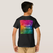 Boys Tshirts Doppelseitig elegant Schwarz (Schwarz voll)