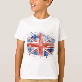 Boy's union jack t shirt