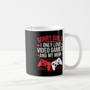 Boys Valentinstag Kinder Lustiges Videospiel Gamer Kaffeetasse