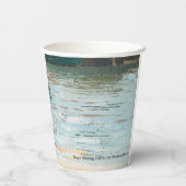 Boys Wading (1873) von Winslow Homer Pappbecher (Rückseite)