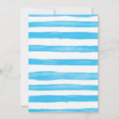 Boys Water Gun Water Ballon schwimmen Party Geburt Einladung (Rückseite)