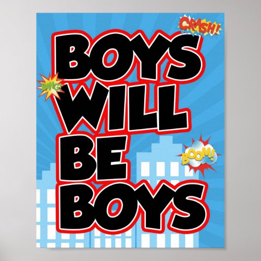 Boys werden Boys signieren Poster (Vorne)