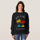 Boys Who Love Trucks & Cars Sweatshirt (Vorne ganz)