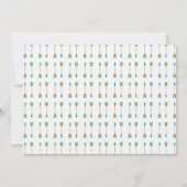 Boys Wild One Arrow 1. Geburtstag Einladung (Rückseite)