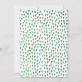 Boys Wild One Safari Einladung zum ersten Geburtst (Rückseite)