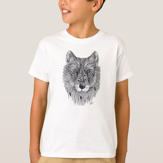 Boys wolf tee (Vorderseite)