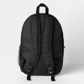 Boys Zombie Bedruckter Rucksack (Rückseite)