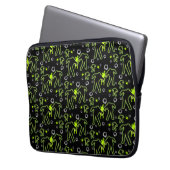 Boys Zombie School Laptopschutzhülle (Vorderseite Links)