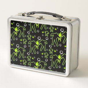 Boys Zombie School Metall Brotdose