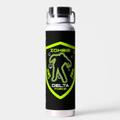 Boys Zombie Trinkflasche (Rückseite)