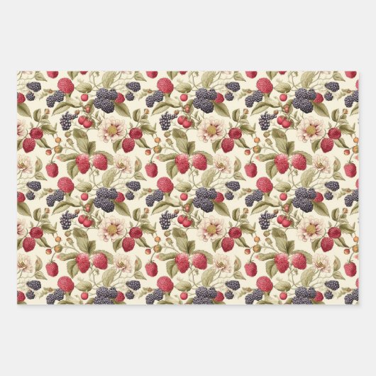 Boysenberry Geschenkpapier Set (Vorderseite 2)