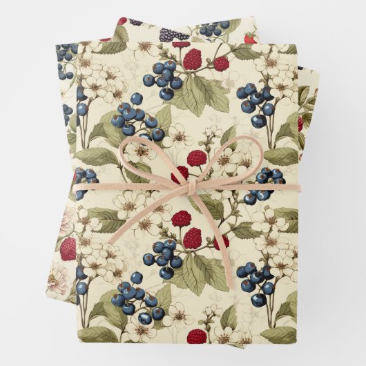 Boysenberry Geschenkpapier Set (Beispiel)