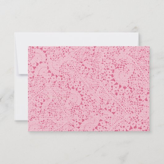 Boysenberry Response Card RSVP Karte (Rückseite)