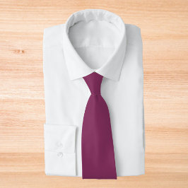 Boysenberry Solid Color Krawatte