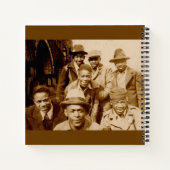 Boyz der 1930er Jahre von der Haube RPPC Notizblock (Rückseite)