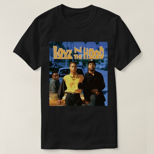 Boyz N Der klassische Hood-T - Shirt (Design vorne)