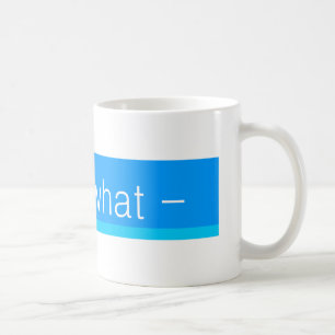 Boyzwhat Retro Titlecard Tasse