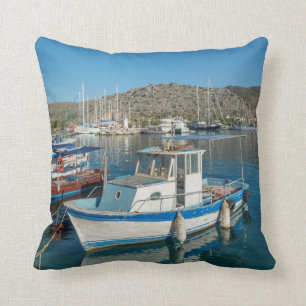 Bozburun Hafen nahe Marmaris, die Türkei Kissen