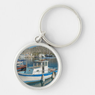 Bozburun Hafen nahe Marmaris, die Türkei Schlüsselanhänger