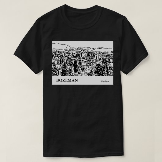 Bozeman Montana 2 T-Shirt (Design vorne)