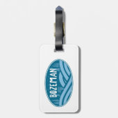 Bozeman Montana Außenbereich Gepäckanhänger (Rückseite vertikal)