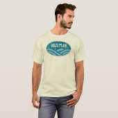 Bozeman Montana Außenbereich T-Shirt (Vorne ganz)