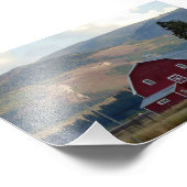 Bozeman, Montana, Barn Fotodruck (Ecke)