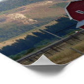 Bozeman, Montana, Barn Poster (Ecke)