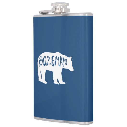 Bozeman Montana Bear Flachmann (Links)