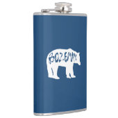 Bozeman Montana Bear Flachmann (Rechts)