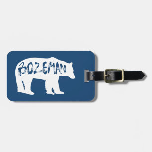 Bozeman Montana Bear Gepäckanhänger